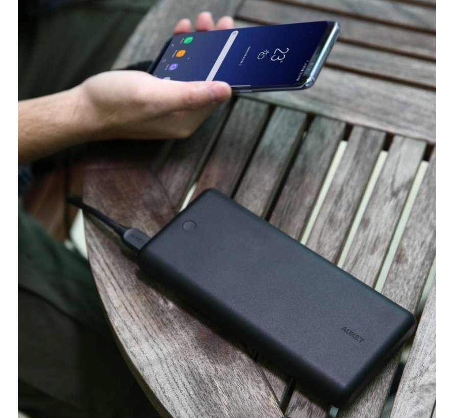 Aukey Powerbank  45W Fast Charging 26800mAh (USB-C + USB-A)