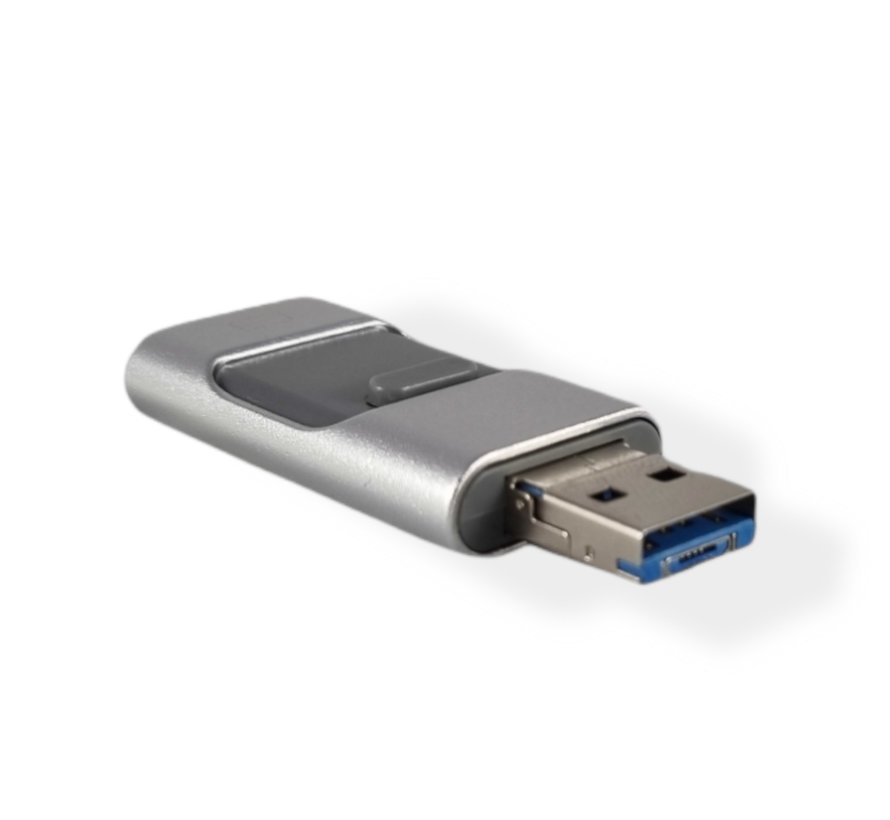 128 GB - Lightning USB Stick - Grijs