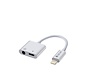 Devia Smart Splitter - Lightning naar 3.5mm & Lightning