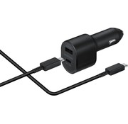 Samsung Originele Samsung Auto Snellader 45W Fast Charge USB/USB-C Zwart
