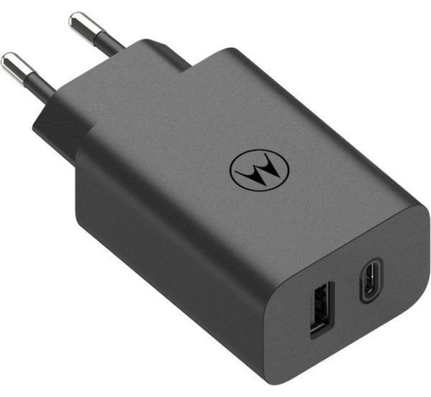 Motorola TurboPower Duo 50W Dual Port USB-A + USB-C