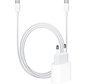 iPhone USB-C Fast Charger 20 Watt + USB-C naar USB-C kabel 1 meter