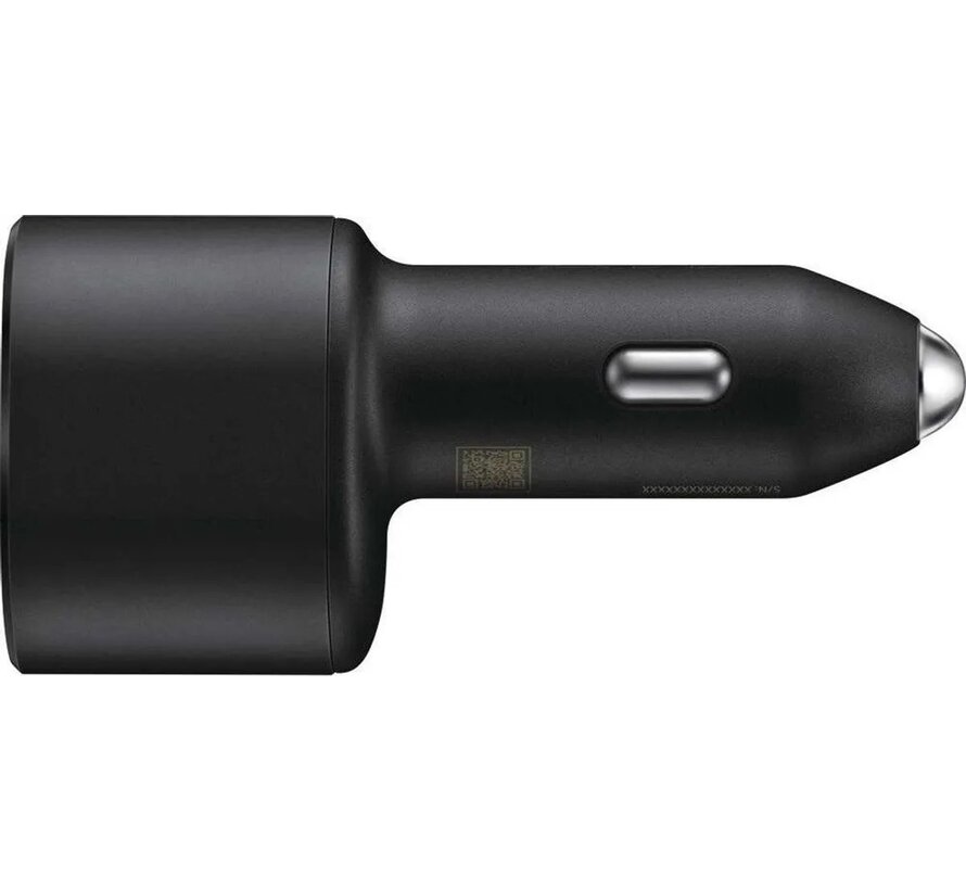 Samsung autolader 2 poort Snellader -  45W - Zwart