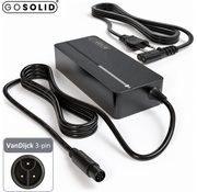 Acculader 36V 2A 3-pins geschikt voor VanDijck e-bike