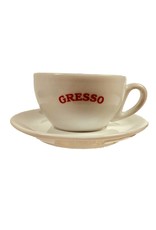 GRESSO Cappuccinotasse mit Teller