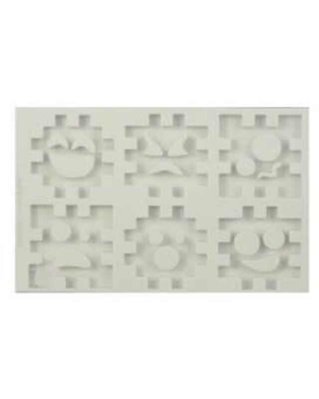 Alphabeth moulds Alphabeth Moulds 3D cube set AM0137