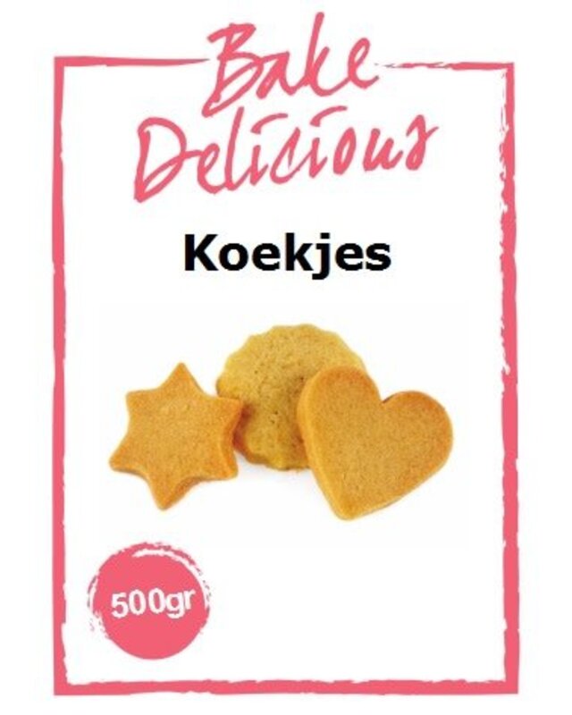 bake delicious Koekjes mix 500 gram ( Bake Delicious )