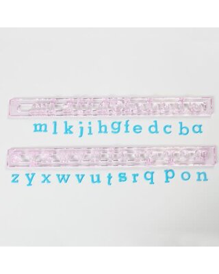 FMM FMM - Alphabet Cutter set , Lower Case