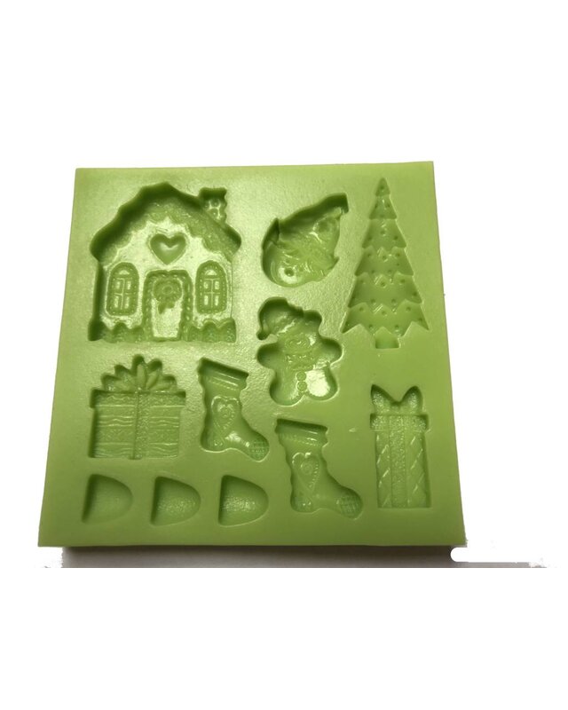 Kerst thema mal huisje