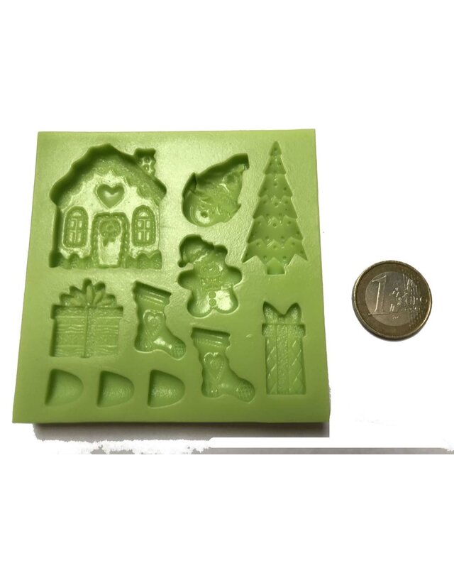 Kerst thema mal huisje