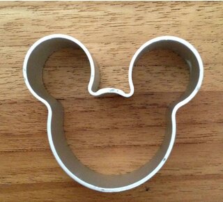 Cookie Cutters Mouse koekjesvorm aluminium