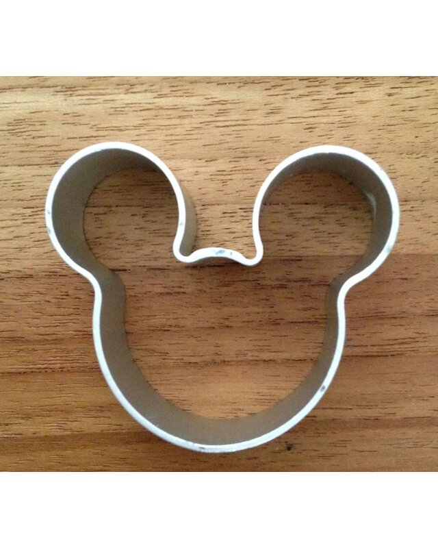 Cookie Cutters Mouse koekjesvorm aluminium