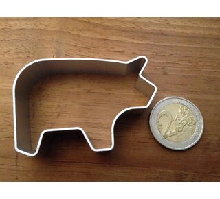 Cookie Cutters Varken koekjesvorm aluminium