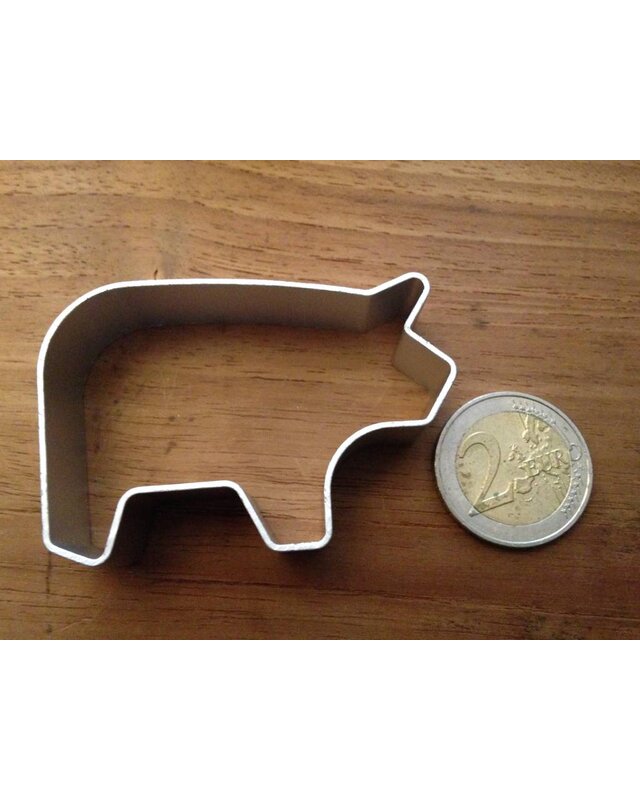 Cookie Cutters Varken koekjesvorm aluminium