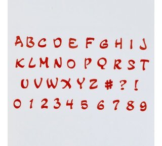 FMM Alphabet & Numbers Tappits Magical Upper Case