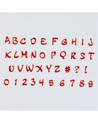 FMM Alphabet & Numbers Tappits Magical Upper Case