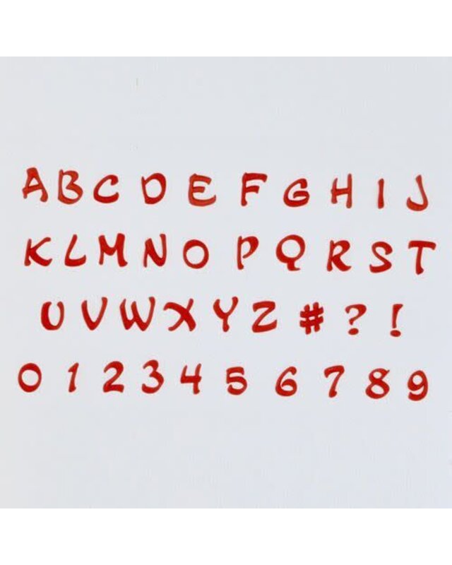 FMM FMM Alphabet & Numbers Tappits Magical Upper Case