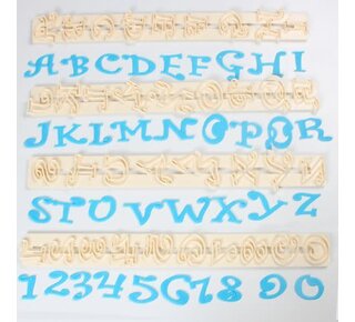 FMM FMM Chunky Funky Alphabet & Numbers Set Tappits