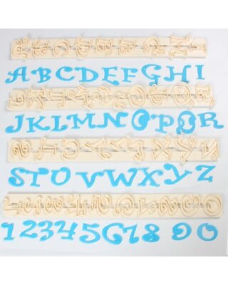 FMM FMM Chunky Funky Alphabet & Numbers Set Tappits