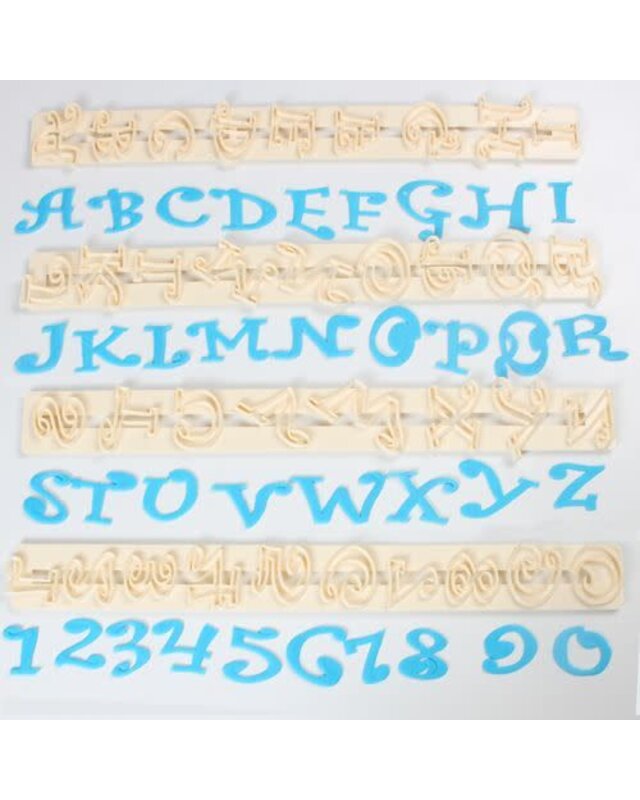 FMM FMM Chunky Funky Alphabet & Numbers Set Tappits