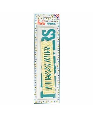 FMM FMM Curved Words Cutter Mr&Mrs