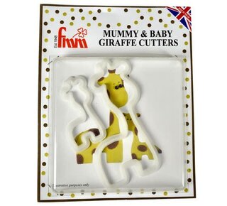 FMM FMM Mummy & Baby Giraffe Cutter Set/2