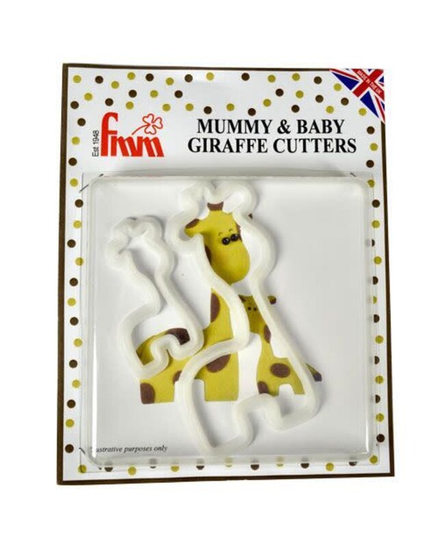 FMM FMM Mummy & Baby Giraffe Cutter Set/2
