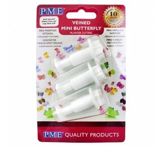 PME Butterfly Plunger Cutter Mini set/3