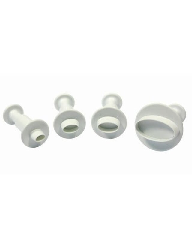PME PME Miniature Oval Plunger Cutter set/4