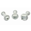 PME Miniature Square Plunger Cutter set/3