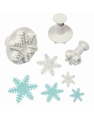 PME Snowflake Plunger Cutter set/3