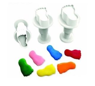 Dekofee Mini Plungers Feet set/3