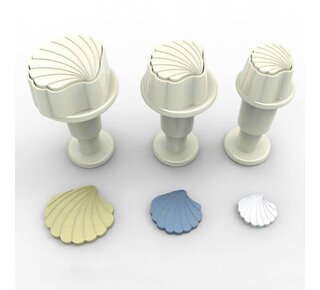 Dekofee Mini Plungers Shells set/3