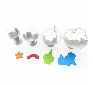 Dekofee Plungers Unicorn set/4