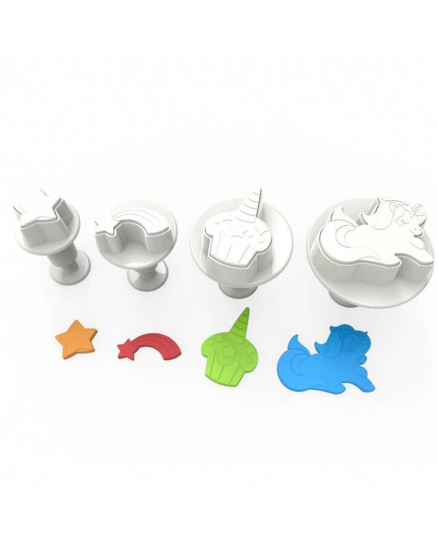 Dekofee Dekofee Plungers Unicorn set/4