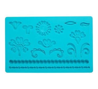 wilton Fondant & Gum Paste Mold Damask