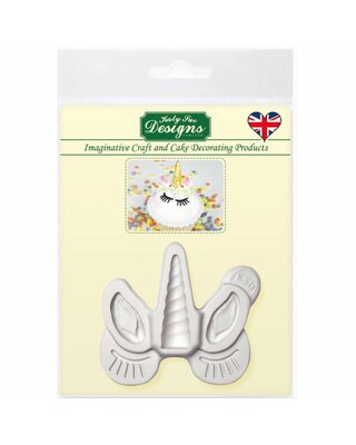 Katy Sue Unicorn Ears, Horn and Lashes mal