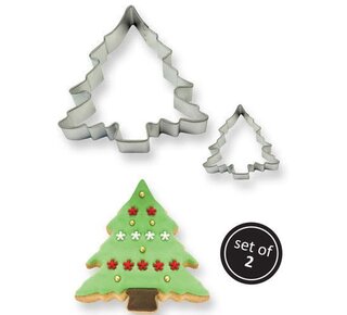 PME PME Cookie Cutter Christmas Tree set/2