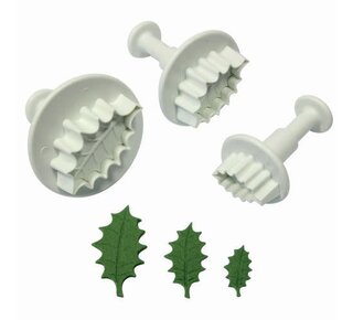 PME PME Holly Leaf Plunger Cutter Set/3