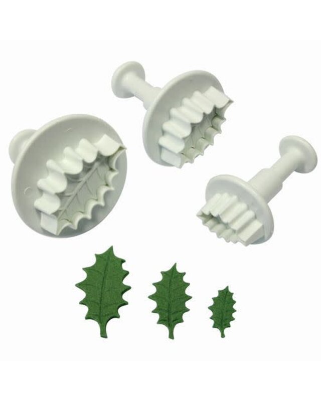 PME PME Holly Leaf Plunger Cutter Set/3