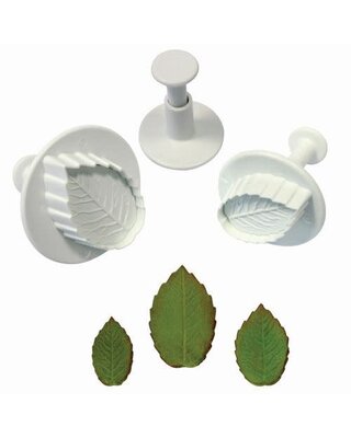 PME PME Rose leaf plunger cutter set/3