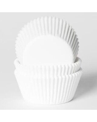 House of Marie House of Marie MINI Baking cups Wit - pk/500