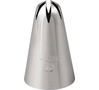 wilton Decorating Tip #2D Dropflower
