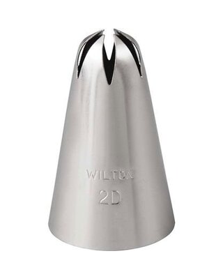 wilton Decorating Tip #2D Dropflower