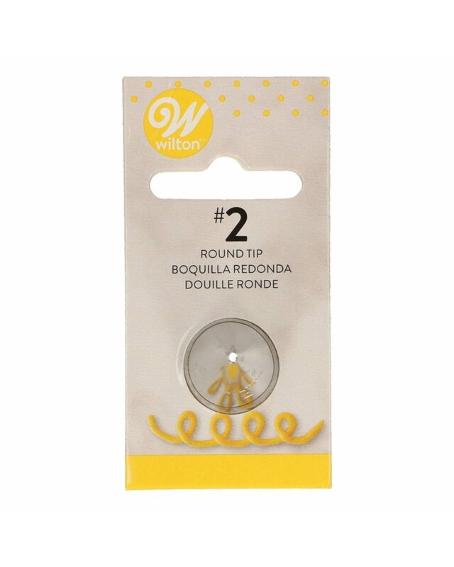 wilton Wilton Decorating Tip #002 Round Carded
