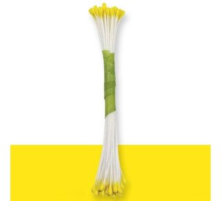 JEM Plain Stamen Fine -Yellow- pk/50