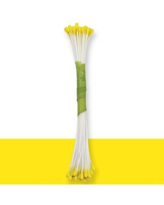 JEM Plain Stamen Fine -Yellow- pk/50