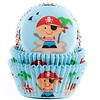 House of Marie Baking cups Pirate - pk/50