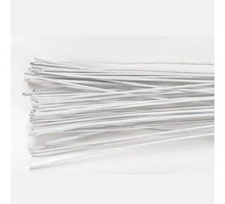 Culpitt Floral Wire White set/20 -22 gauge-