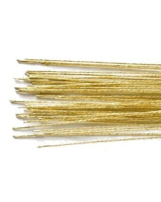 Culpitt Floral Wire Gold set/50 -24 gauge-